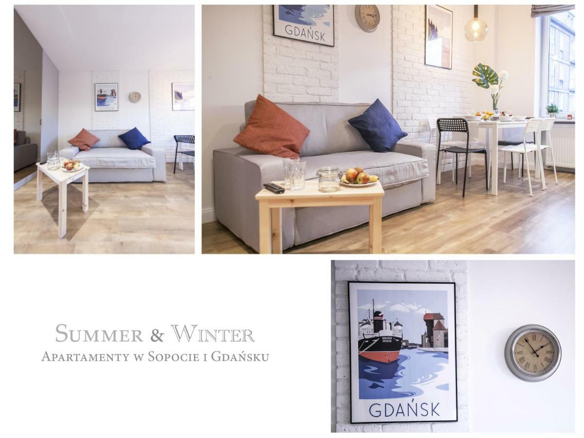 Family Luxury Comfort Old Town Apartament, 1-8, 2 Sypialnie I Salon, Parking W Cenie Gdansk Dış mekan fotoğraf